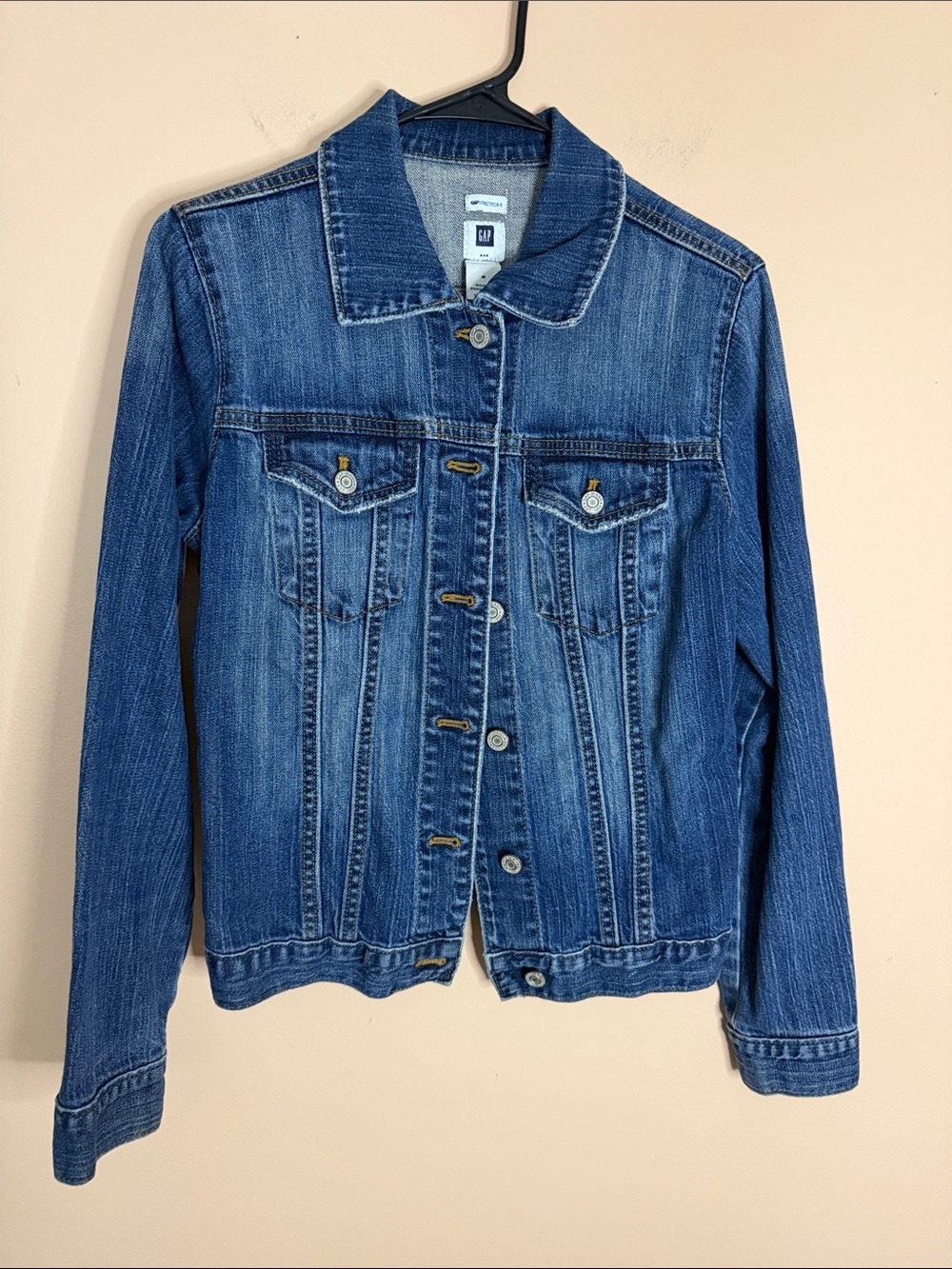 GAP Women's Medium Blue Denim Jean Jacket